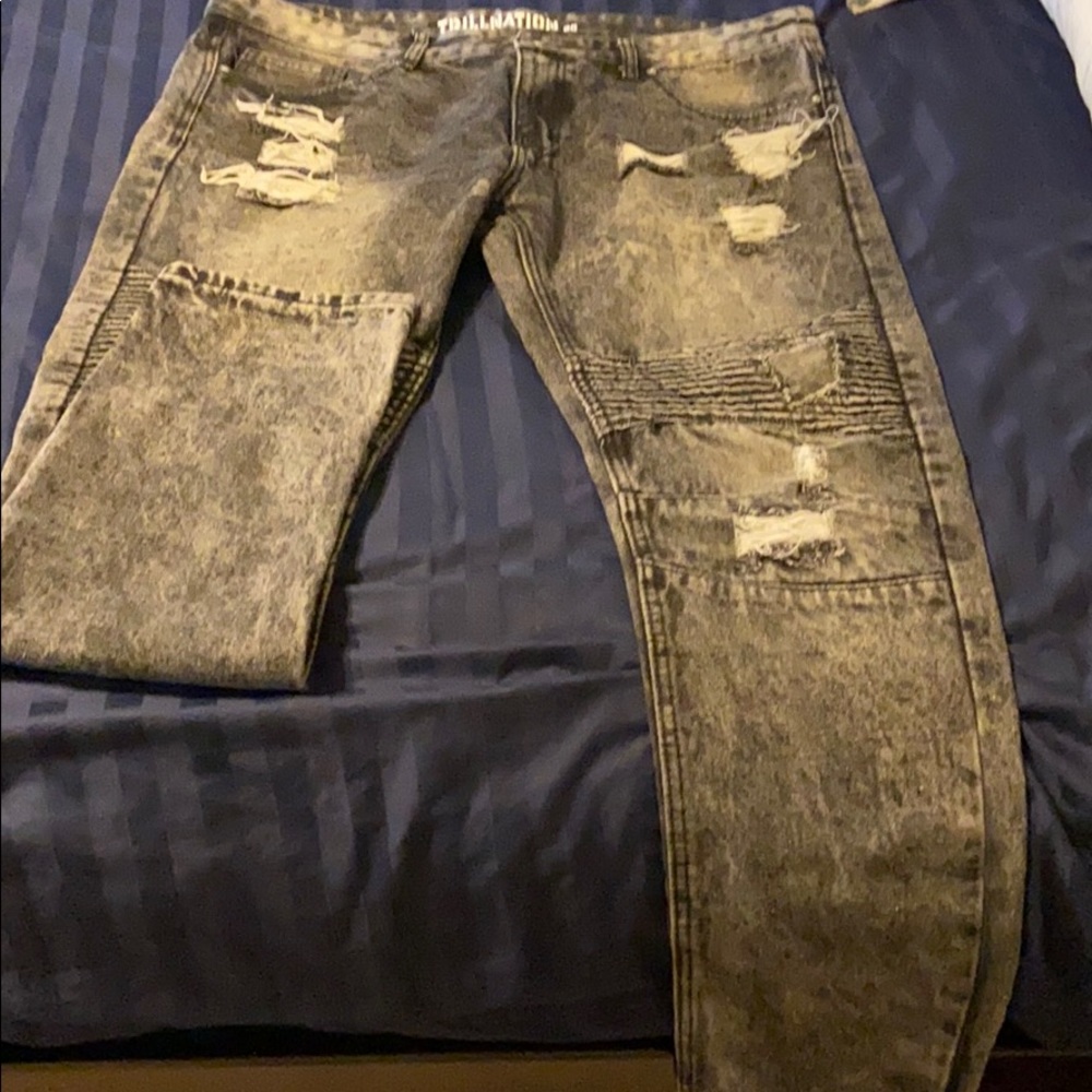 BRAND NEW ashy black trillnation jeans